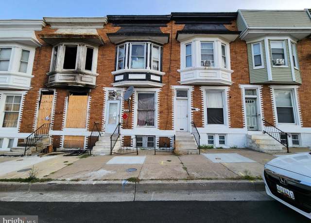 Property at 2124 W Saratoga St, Baltimore, MD 21223, 2 beds, 1 bath