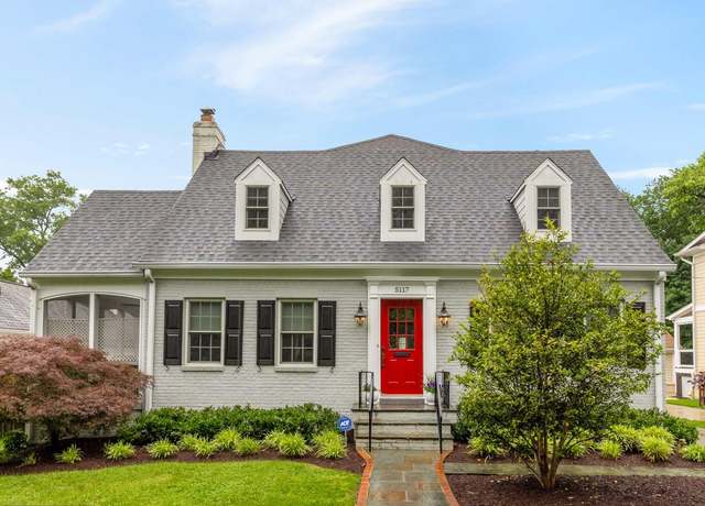 Property at 5117 Wilson Ln, Bethesda, MD 20814, 5 beds, 3 baths