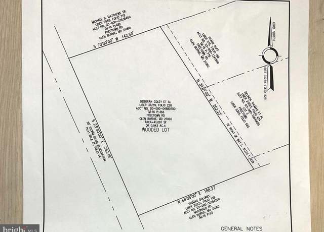 Property at Freetown Rd, Glen Burnie, MD 21060
