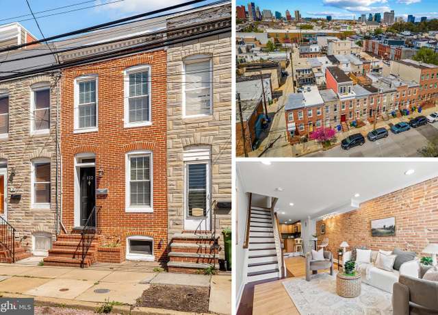 Property at 122 E Barney St, Baltimore, MD 21230, 2 beds, 2.5 baths