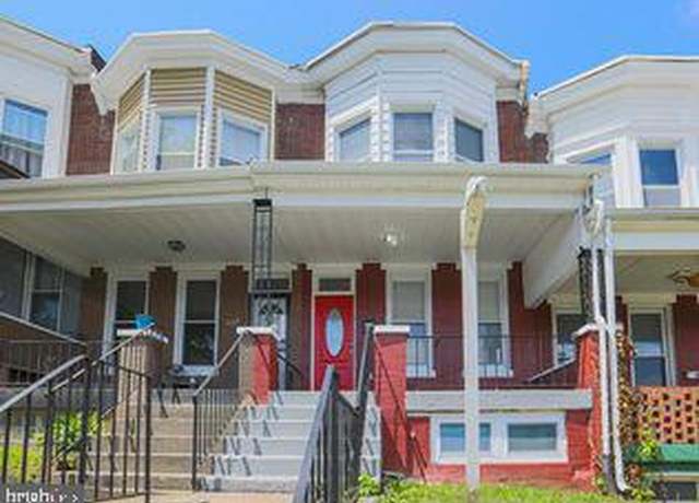 Property at 2208 Poplar Grove St, Baltimore, MD 21216, 3 beds, 1.5 baths