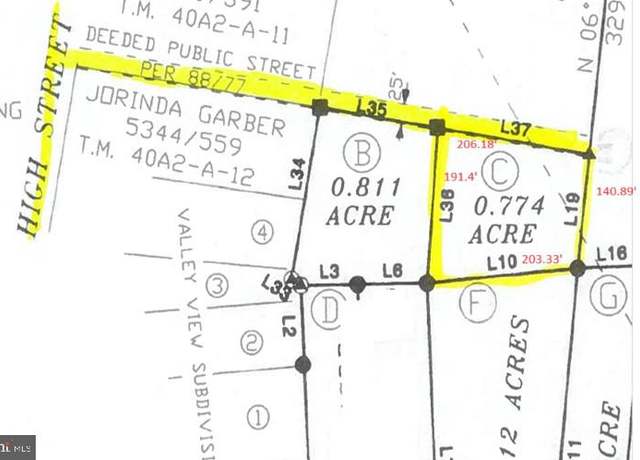 Property at Lot C High St, Timberville, VA 22853