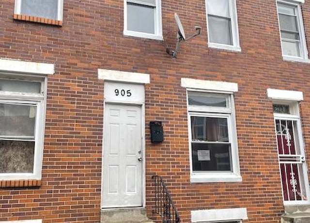 Property at 905 N Belnord Ave, Baltimore, MD 21205, 3 beds, 1 bath