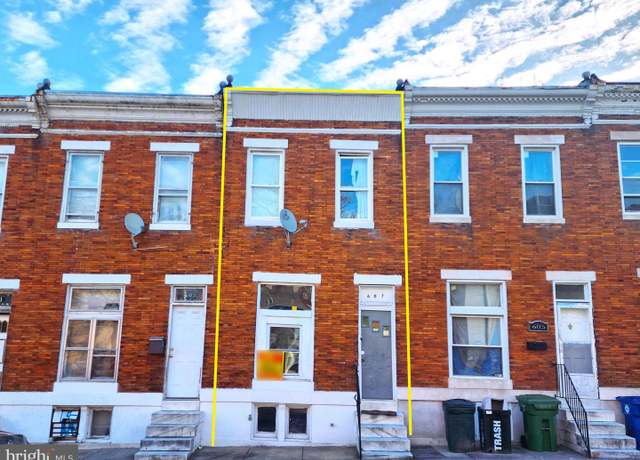 Property at 607 N Pulaski St, Baltimore, MD 21217, 2 beds, 1 bath