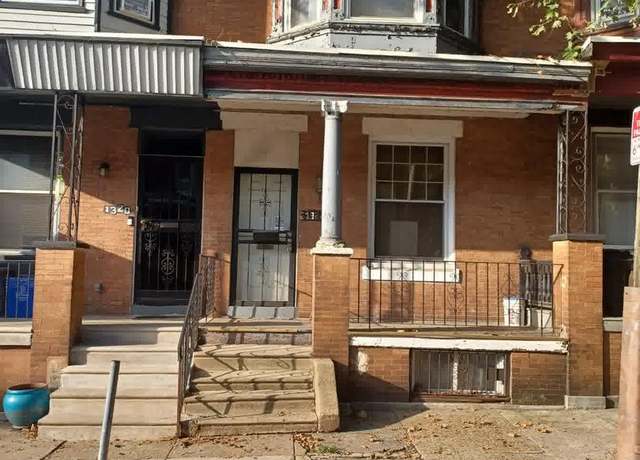 Property at 1322 Kerbaugh St, Philadelphia, PA 19140, 3 beds, 1 bath