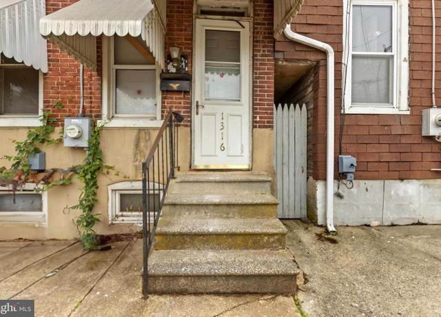 Property at 1316 E Fourteenth St, Wilmington, DE 19802, 2 beds, 1 bath