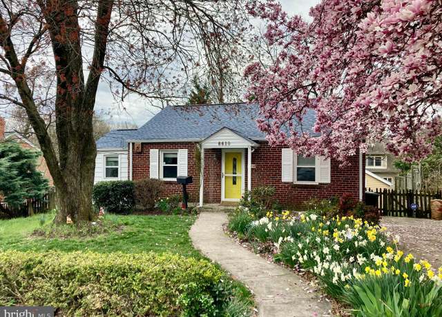 Property at 6610 Gude Ave, Takoma Park, MD 20912, 3 beds, 2 baths