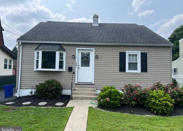 Property at 407 Swarthmore, Folsom, PA 19033, 4 beds, 2 baths