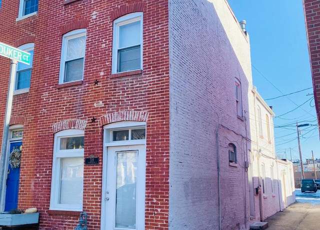 Property at 519 S Washington St, Baltimore, MD 21231, 2 beds