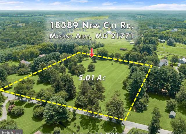 Property at 18389 New Cut Rd, Mount Airy, MD 21771