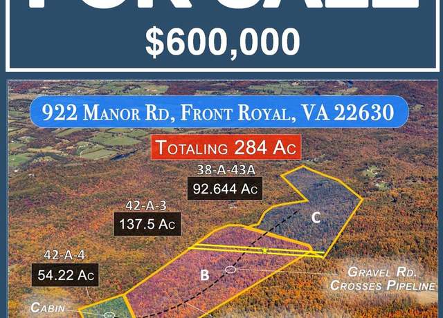 Property at Manor Rd, Front Royal, VA 22630