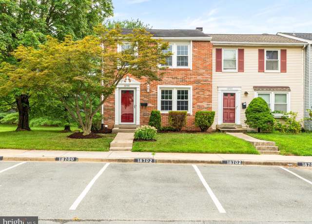 Property at 18700 Barn Swallow Ter, Gaithersburg, MD 20879, 3 beds, 3 baths