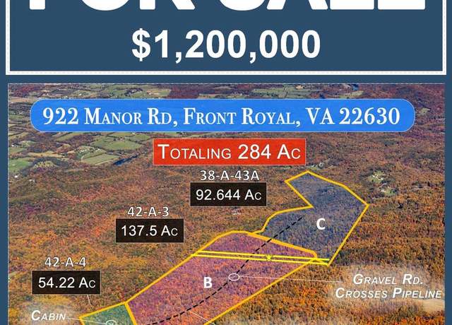 Property at Manor Rd, Front Royal, VA 22630