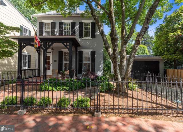 Property at 138 Charles St, Annapolis, MD 21401, 4 beds, 3 baths
