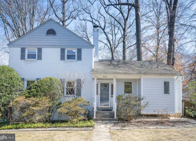 Property at 7213 Ridgewood Ave, Chevy Chase, MD 20815, 4 beds, 3 baths
