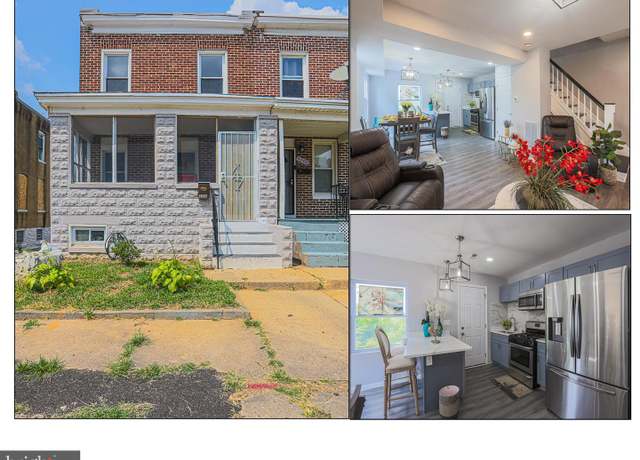 Property at 3300 Elmley Ave, Baltimore, MD 21213, 4 beds, 2 baths