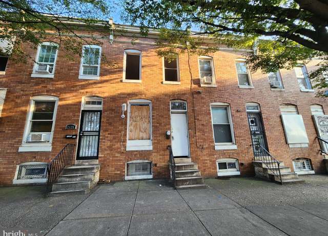 Property at 2424 Wilkens Ave, Baltimore, MD 21223, 2 beds, 1 bath