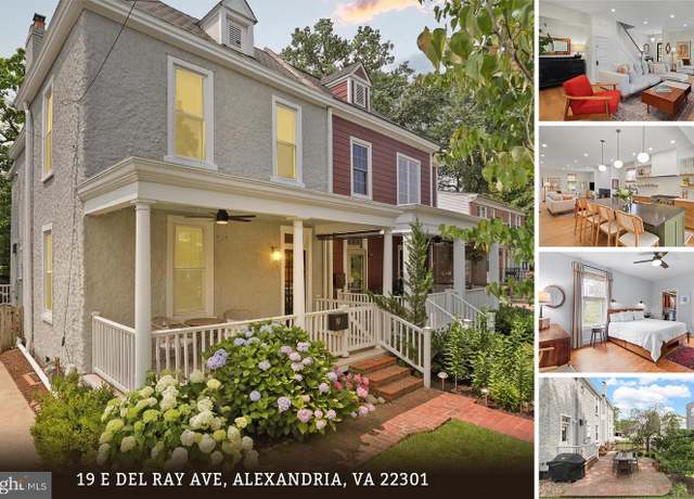 Property at 19 E Del Ray Ave E, Alexandria, VA 22301, 3 beds, 2.5 baths