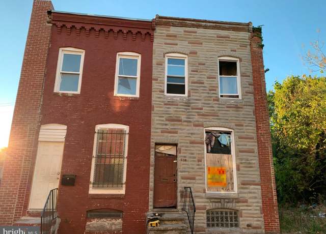 Property at 538 N Brice St, Baltimore, MD 21223, 3 beds, 1 bath