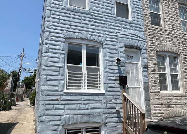 Property at 200 N Rose St, Baltimore, MD 21224, 2 beds, 1 bath
