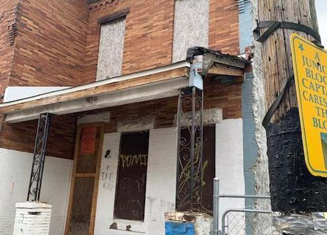 Property at 2502 N Myrtlewood St, Philadelphia, PA 19132, 3 beds, 1 bath