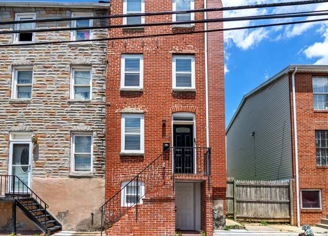Property at 816 Carroll St, Baltimore, MD 21230, 3 beds, 4 baths