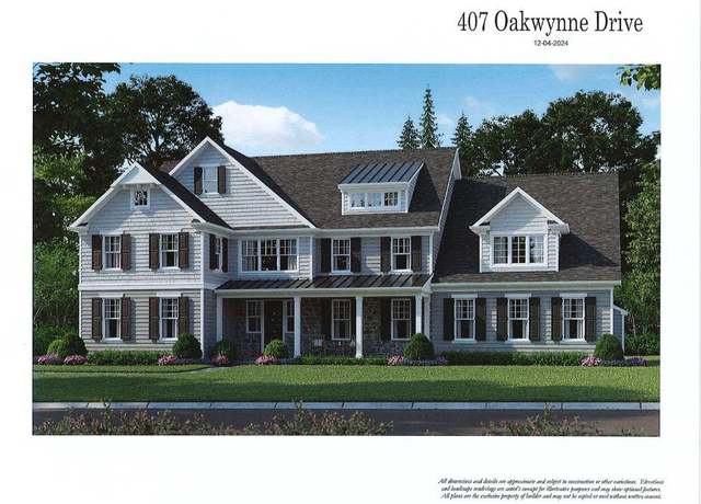 Property at 407 Oakwynne Dr, Wynnewood, PA 19096, 6 beds, 7.5 baths