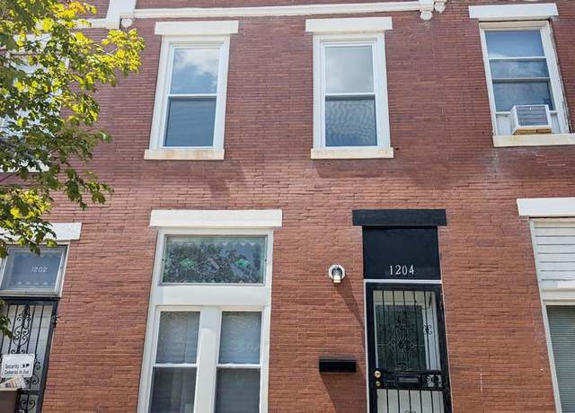 Property at 1204 Luzerne Ave N, Baltimore, MD 21213, 4 beds, 2 baths