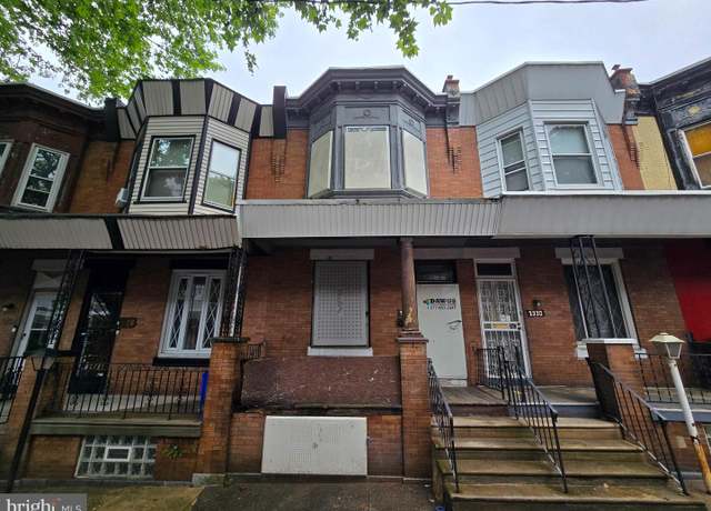 Property at 1328 Kerbaugh St, Philadelphia, PA 19140, 3 beds, 1 bath