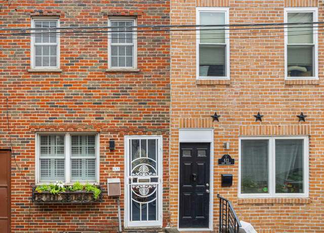 Property at 635 Earp St, Philadelphia, PA 19147, 2 beds, 1 bath