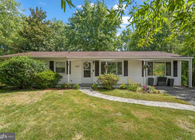 Property at 4821 Lawrence St, Alexandria, VA 22309, 4 beds, 1.5 baths