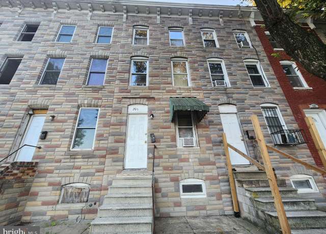 Property at 205 S Bentalou St, Baltimore, MD 21223, 3 beds, 1 bath