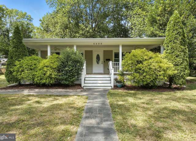 Property at 6600 Berkshire Dr, Alexandria, VA 22310, 4 beds, 2 baths