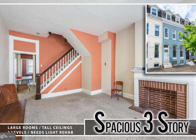 Property at 309 E 23rd St, Baltimore, MD 21218, 4 beds, 1 bath
