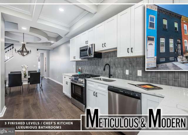 Property at 1715 E Oliver St, Baltimore, MD 21213, 4 beds, 3.5 baths