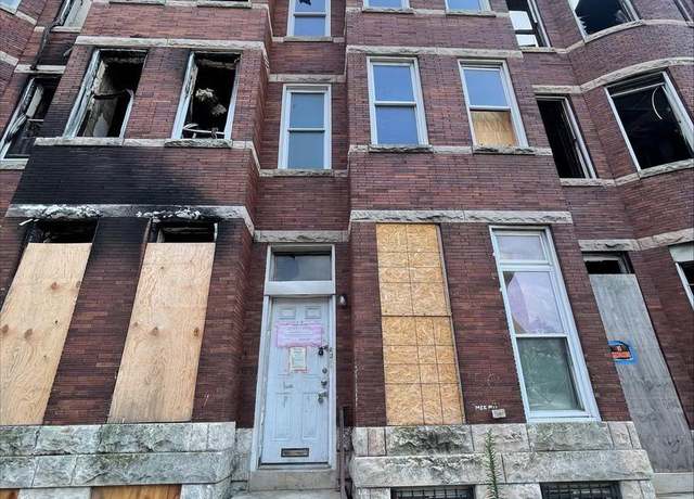 Property at 1647 W North Ave, Baltimore, MD 21217, 4 beds, 2 baths