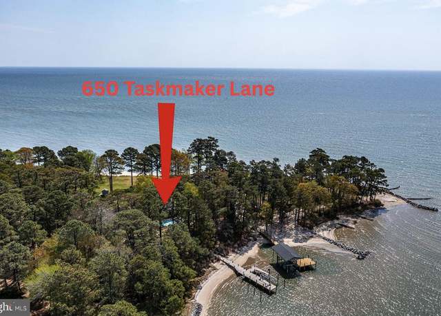Property at 650 Taskmaker Ln, Reedville, VA 22539, 5 beds, 3 baths