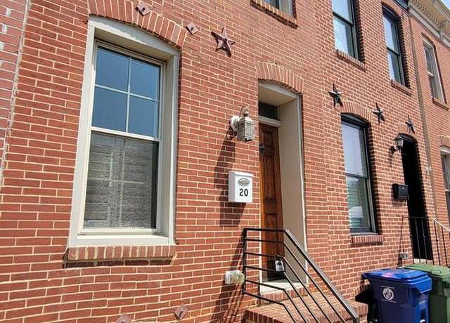Property at 20 E Heath St, Baltimore, MD 21230, 3 beds, 2.5 baths