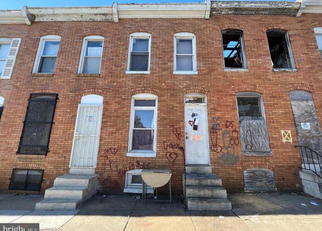 Property at 528 S Bentalou St, Baltimore, MD 21223, 3 beds, 1 bath