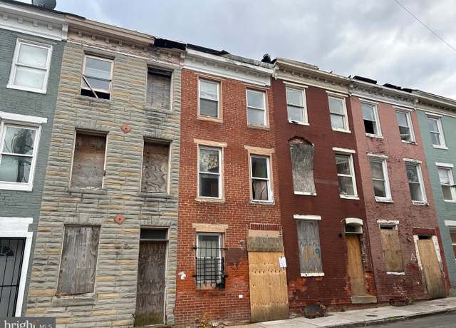 Property at 1707 Lemmon St, Baltimore, MD 21223, 4 beds, 1 bath