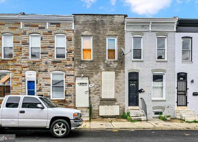 Property at 507 N Glover St, Baltimore, MD 21205, 3 beds, 1 bath