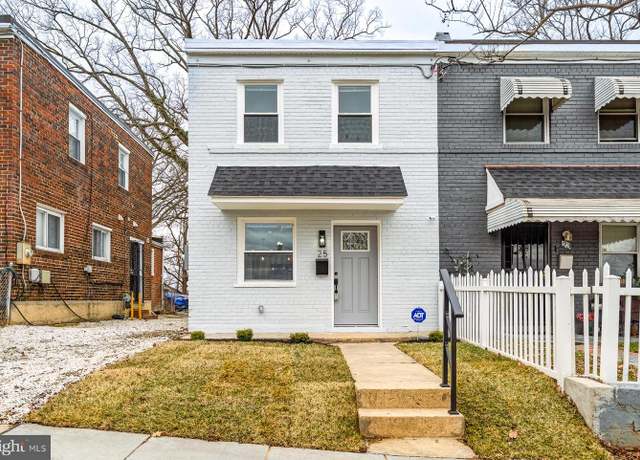 Property at 25 58th St SE, Washington, DC 20019, 2 beds, 1.5 baths