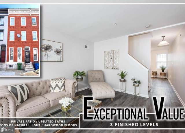 Property at 1127 N Stricker St, Baltimore, MD 21217, 4 beds, 2 baths