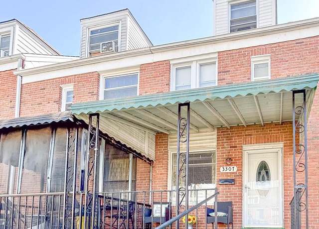 Property at 3307 Brendan Ave, Baltimore, MD 21213, 3 beds, 1.5 baths