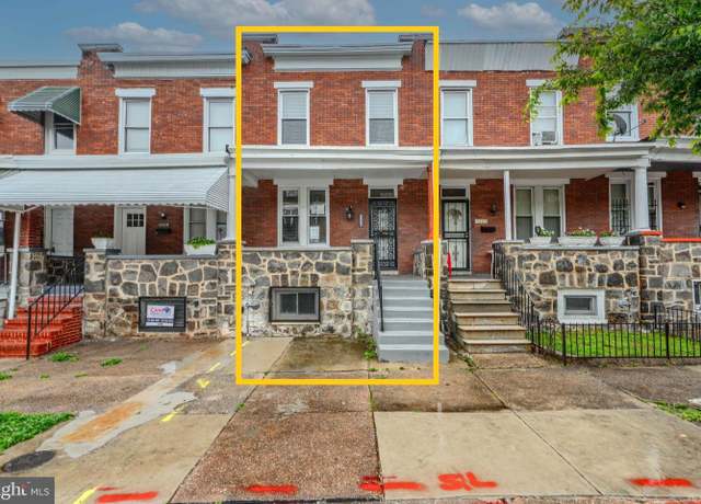Property at 1229 N Potomac St, Baltimore, MD 21213, 3 beds, 1.5 baths