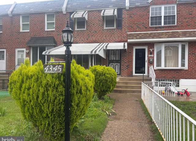 Property at 4345 Potter St, Philadelphia, PA 19124, 3 beds, 1.5 baths