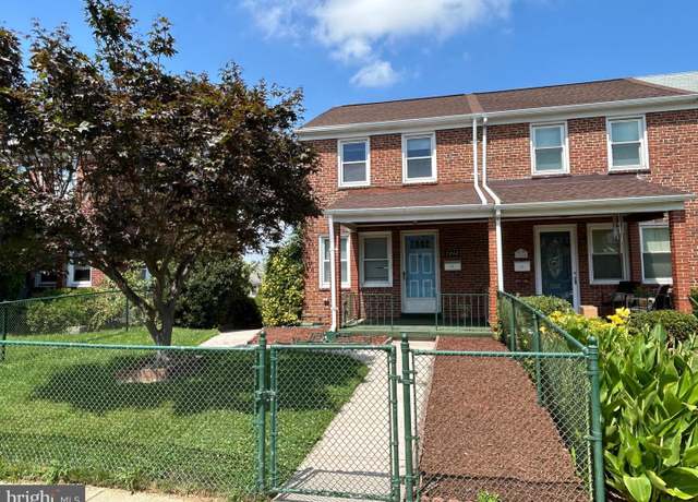 Property at 7242 Conley St, Baltimore, MD 21224, 2 beds, 1.5 baths