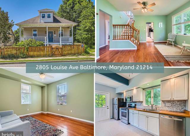 Property at 2805 Louise Ave, Baltimore, MD 21214, 3 beds, 2 baths