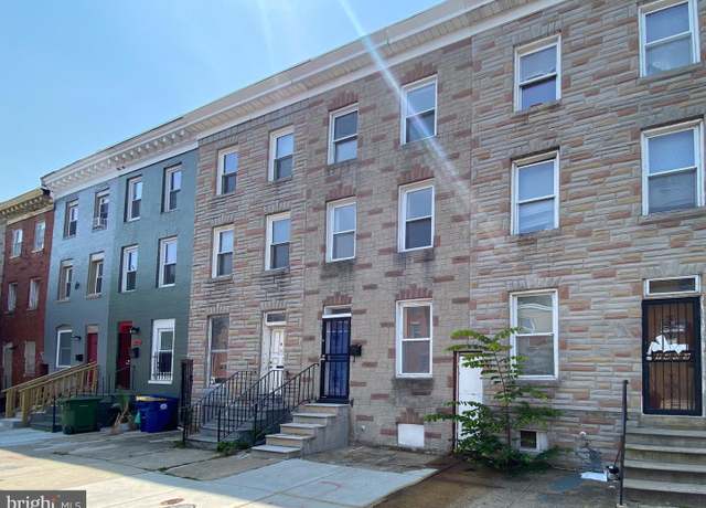 Property at 1405 E Preston St E, Baltimore, MD 21213, 3 beds, 1 bath