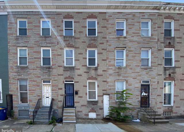 Property at 1405 E Preston St E, Baltimore, MD 21213, 3 beds, 1 bath